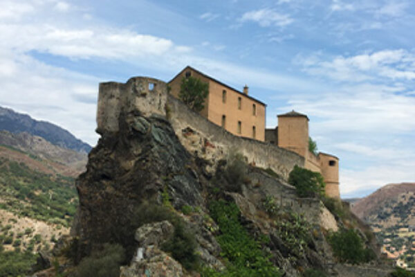 Corte et le cœur de la Corse